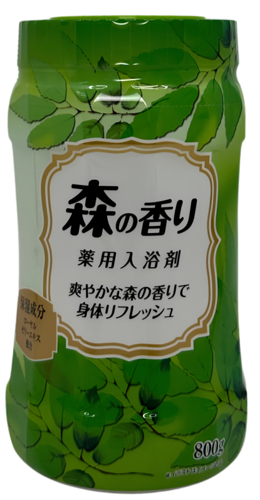 薬用入浴剤森の香り